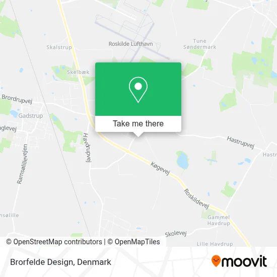 Brorfelde Design map