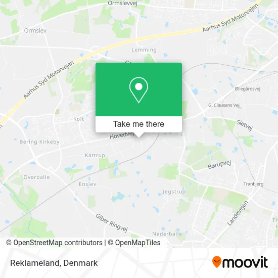Reklameland map