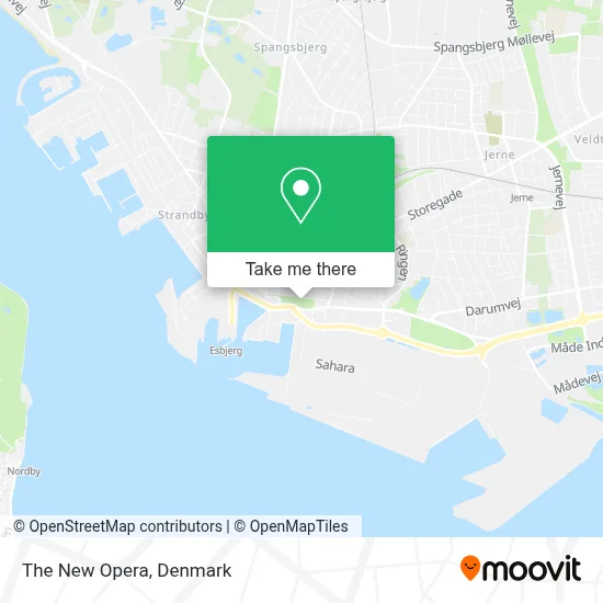 The New Opera map