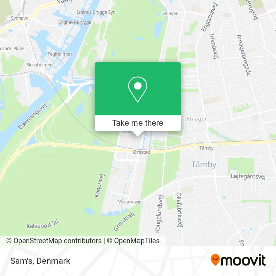 Sam's map
