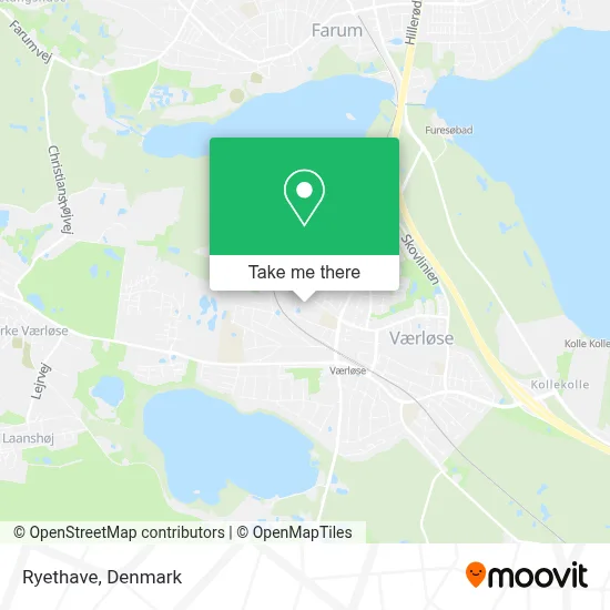 Ryethave map