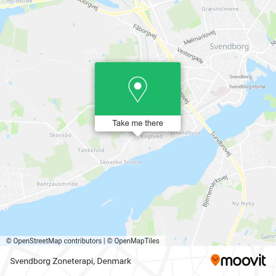 Svendborg Zoneterapi map