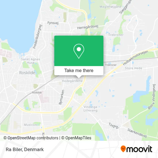 Ra Biler map