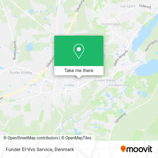 Funder El-Vvs Service map