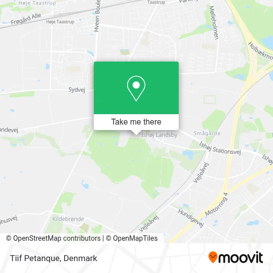 Tiif Petanque map