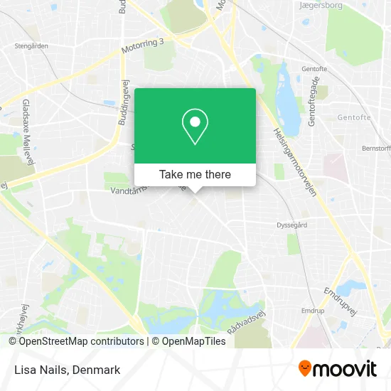 Lisa Nails map