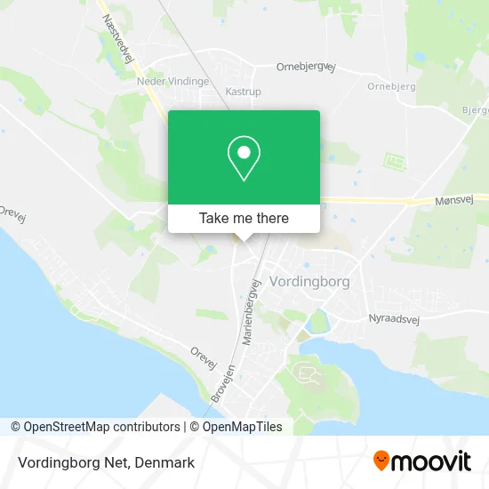 Vordingborg Net map
