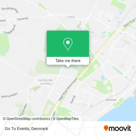 Go To Events map