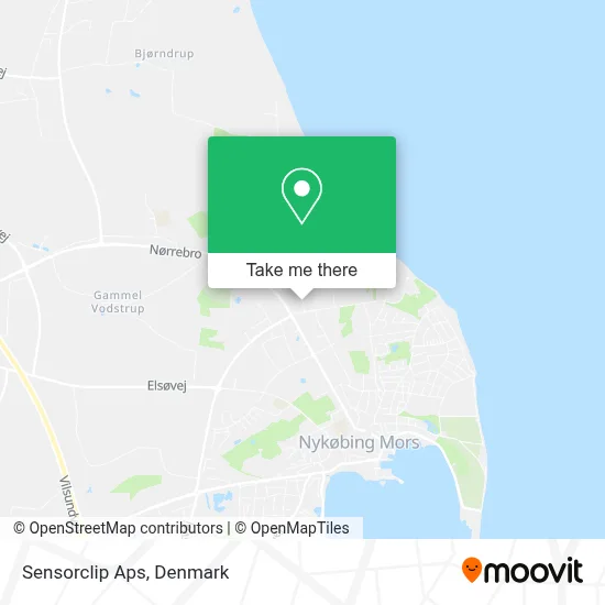 Sensorclip Aps map