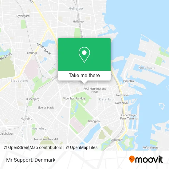 Mr Support map