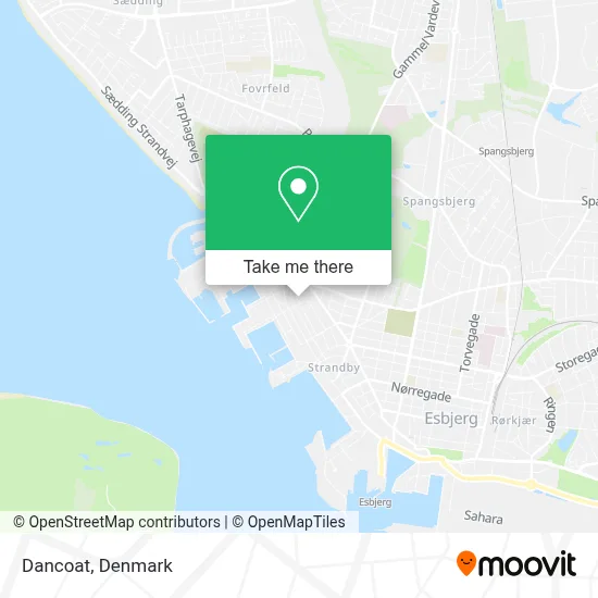 Dancoat map