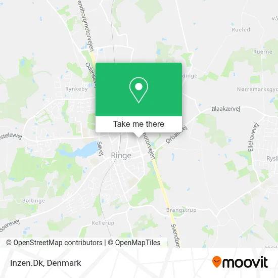 Inzen.Dk map