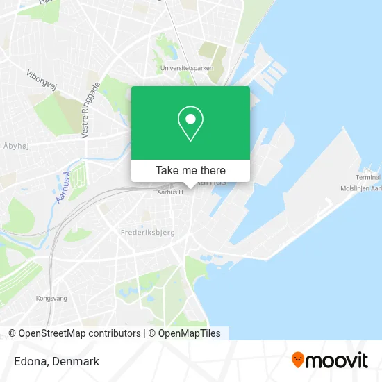Edona map