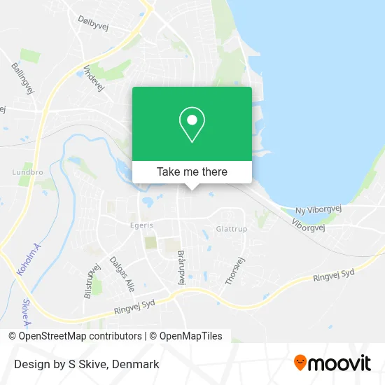 Design by S Skive map