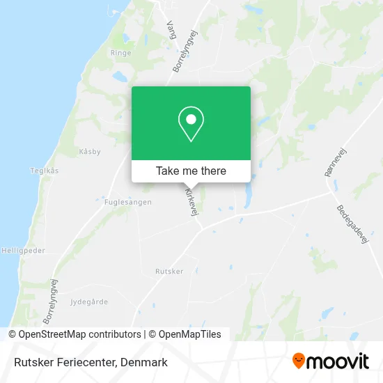 Rutsker Feriecenter map
