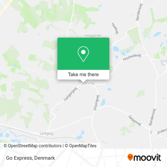 Go Express map