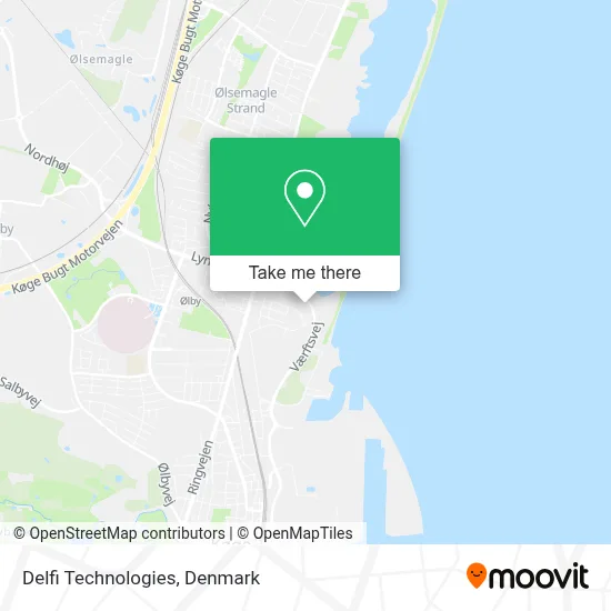 Delfi Technologies map