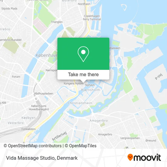 Vida Massage Studio map