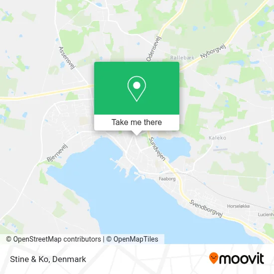 Stine & Ko map