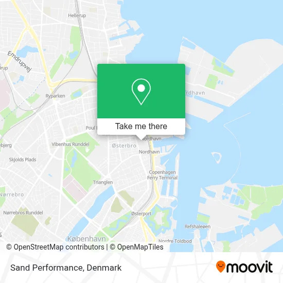 Sand Performance map