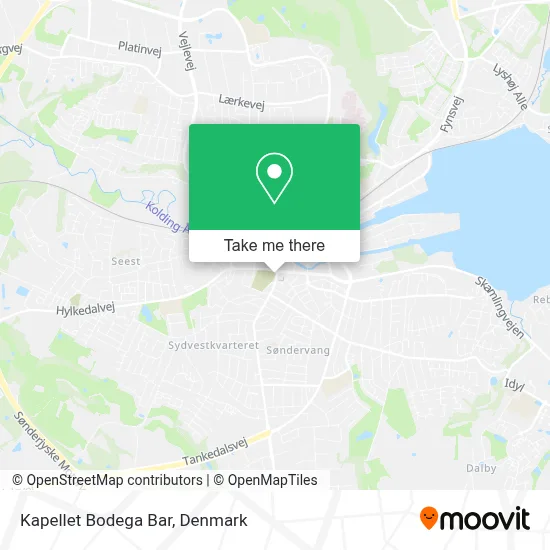 Kapellet Bodega Bar map