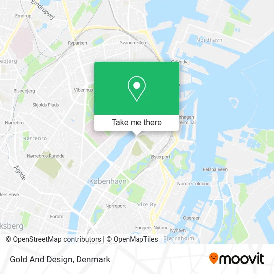 Gold And Design map