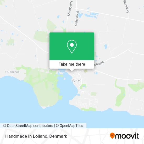 Handmade In Lolland map