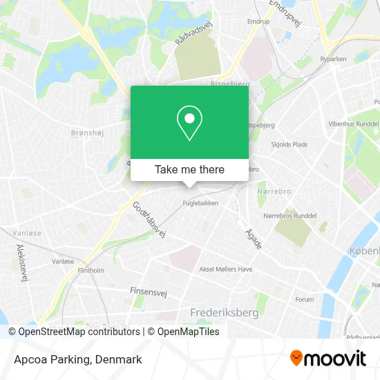Apcoa Parking map