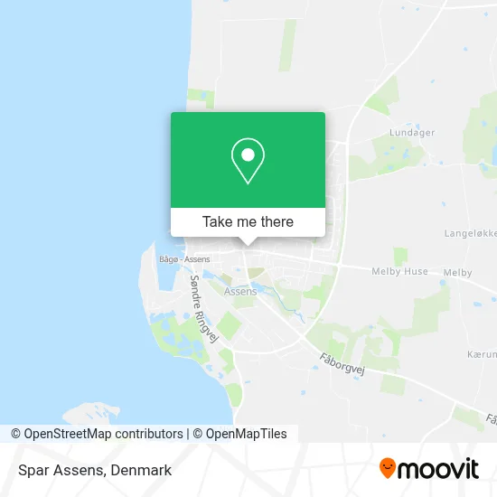 Spar Assens map