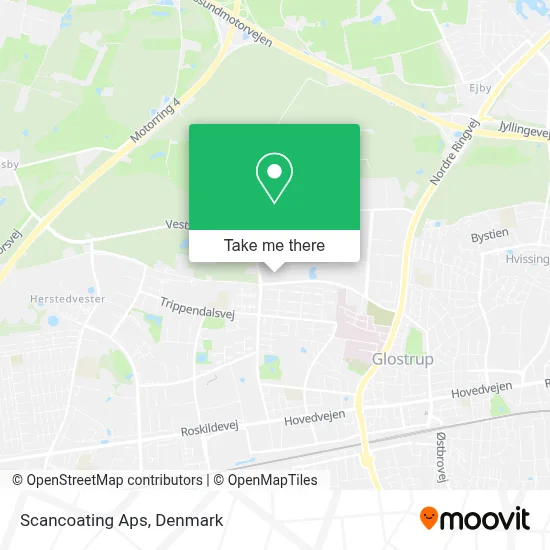 Scancoating Aps map