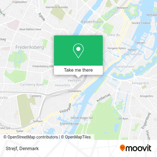 Strejf map
