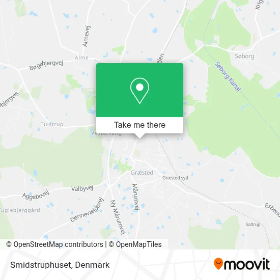 Smidstruphuset map