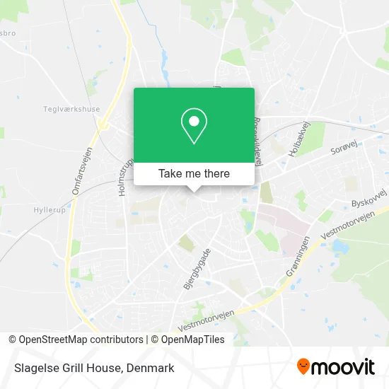 Slagelse Grill House map