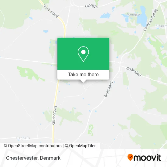 Chestervester map