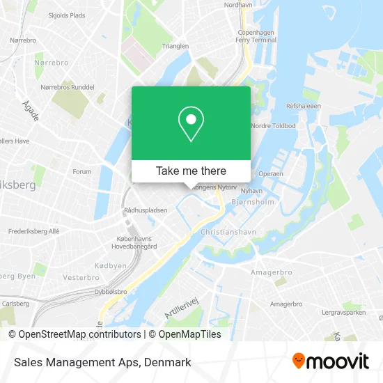 Sales Management Aps map
