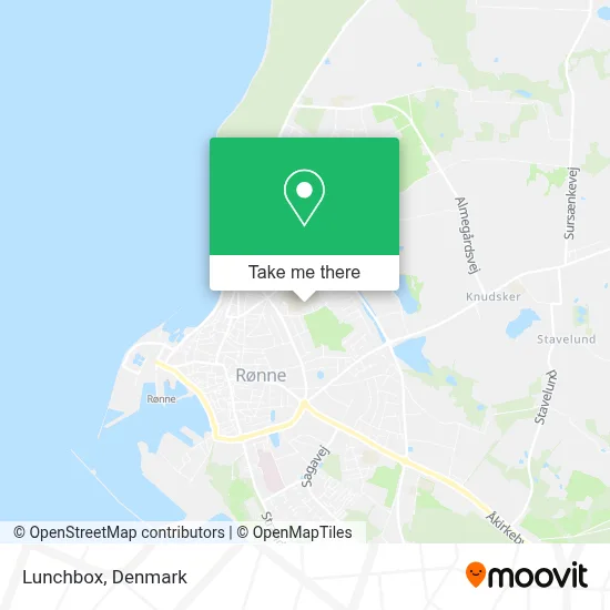 Lunchbox map
