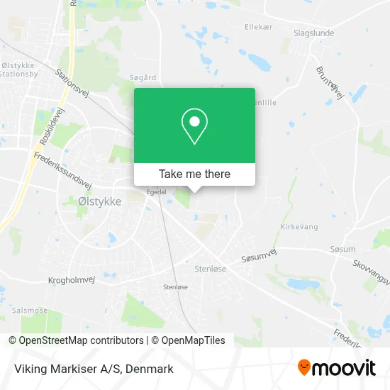 Viking Markiser A/S map