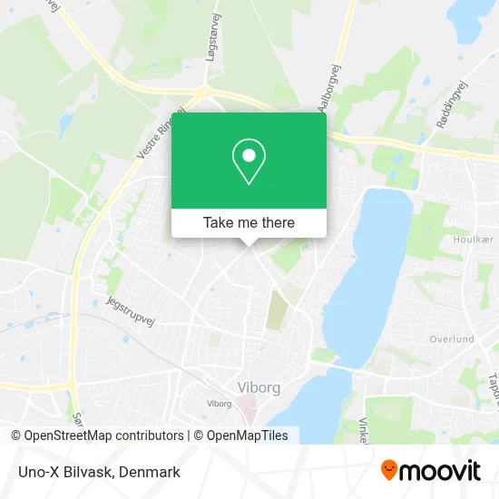 Uno-X Bilvask map