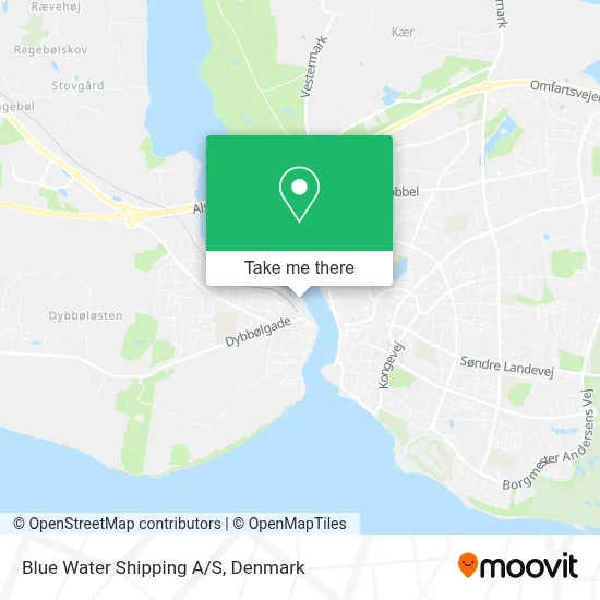 Blue Water Shipping A/S map