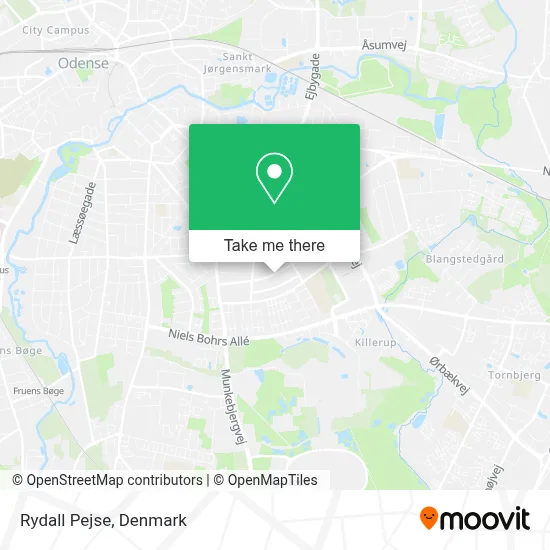 Rydall Pejse map