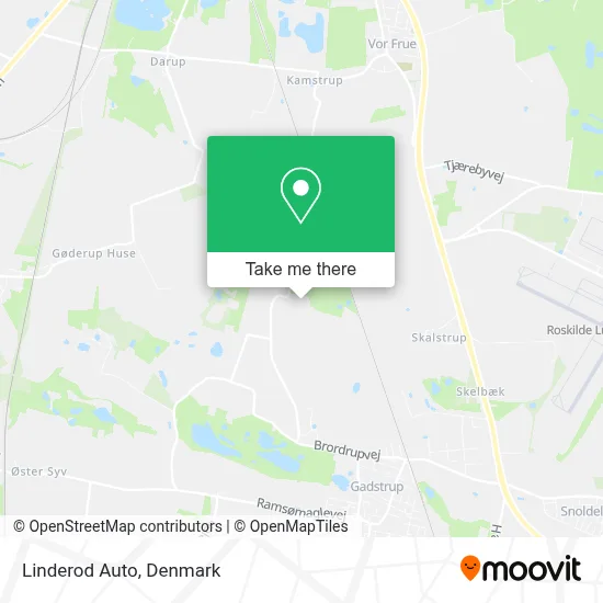 Linderod Auto map