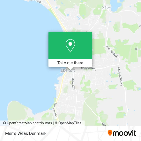 Mens Wear map