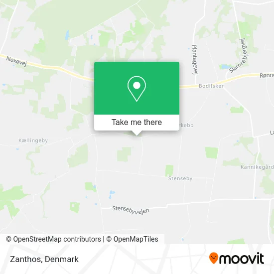 Zanthos map