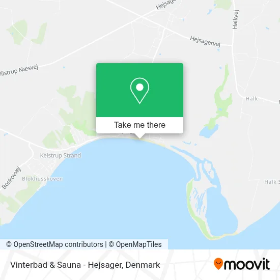 Vinterbad & Sauna - Hejsager map