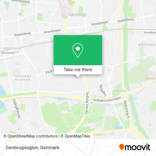 Genbrugsuglen map