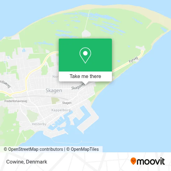 Cowine map