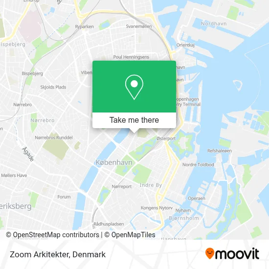 Zoom Arkitekter map