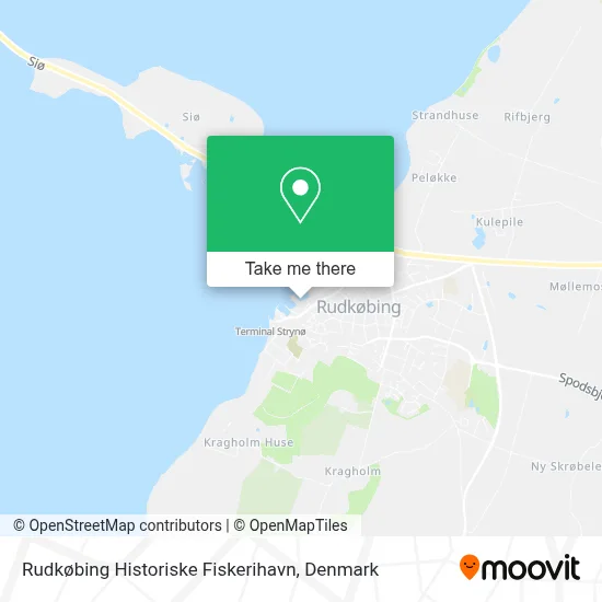 Rudkøbing Historiske Fiskerihavn map