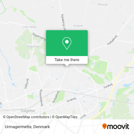 Urmagermette map