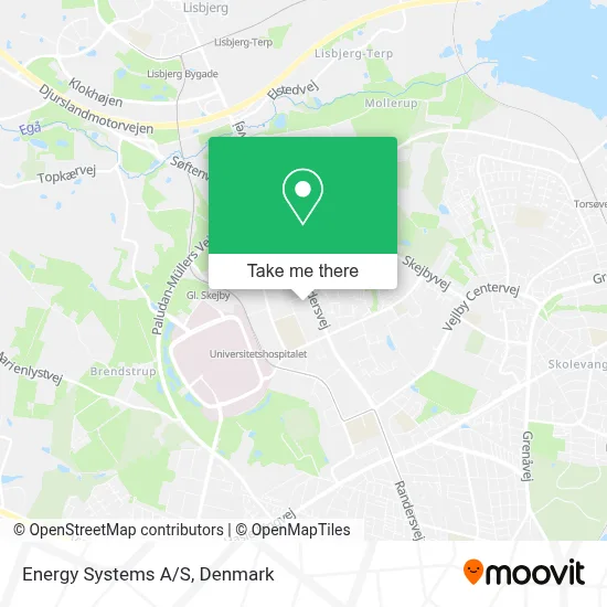 Energy Systems A/S map